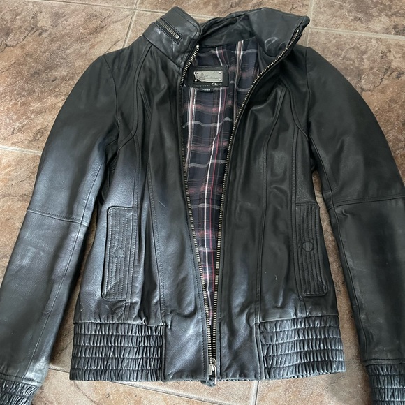 Mackage for Aritzia Leather Jacket XS - Picture 1 of 5